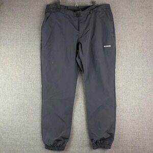 Columbia Pants Mens XL Omni Shield Water Resistant‎ Hiking Elastic Waist Outdoor